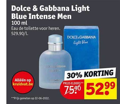 dolce gabbana light blue heren kruidvat|dolce & gabbana eau intense.